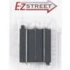 Bachmann E-Z Street 2.5" Straight To Straight Track(4/Card)