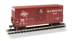 Bachmann Hi-cube Boxcar - Milwaukee Road #4603 (N Scale)