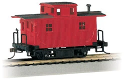 Bachmann Painted Unlettered - Bobber Caboose (HO Scale)