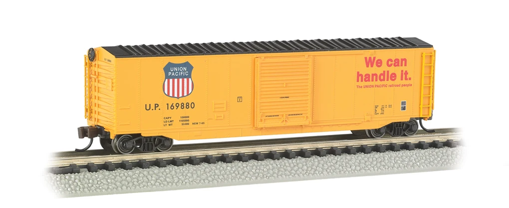 Bachmann Union Pacific® - 50' Sliding Door Box Car (N Scale) 1 Bachmann Union Pacific® - 50' Sliding Door Box Car (N Scale)