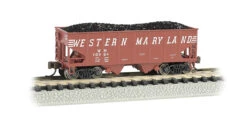 Bachmann Western Maryland (speed Lettering) - USRA 55 Ton 2-Bay Hopper N