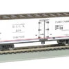 Bachmann Pure Carbonic Company-40' Wood-side Refrigerated Box Car N
