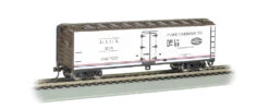 Bachmann Pure Carbonic Company-40' Wood-side Refrigerated Box Car N