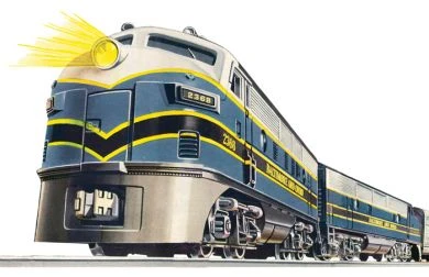 Bachmann Baltimore & Ohio® - 2368 F-3 Powered A/Dummy A Set 2 Bachmann Baltimore & Ohio® - 2368 F-3 Powered A/Dummy A Set - Image 2