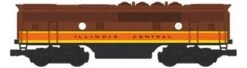 Bachmann Illinois Central - 2363C F-3Dummy B -ModelToysWorld 20291 01