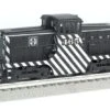 Bachmann Santa Fe #465 (black & Silver)- Scale 44 Ton Switcher