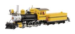 Bachmann Painted, Unlettered - Bumble Bee - 2-6-0 (On30)
