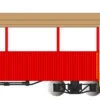 Bachmann Red W/ Tan Roof - Excursion Car (On30)