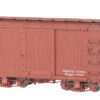 Bachmann 18 Ft. Box Car - Oxide Red, Data Only (2 Per Box) (On30)