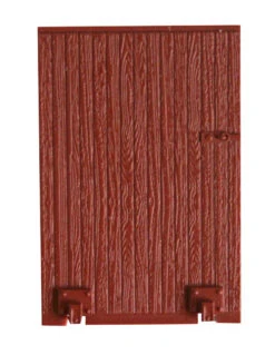 Bachmann 18 Ft. Box Car - Oxide Red, Data Only (2 Per Box) (On30) -ModelToysWorld 26501 01