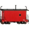 Bachmann 18 Ft. Logging Caboose - Caboose Red, Data Only (On30)