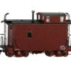 Bachmann 18 Ft. Off-Set Cupola Caboose - Oxide Red, Data Only (On30)