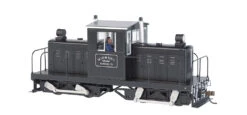 Bachmann Midwest Quarry (silver & Black) - Whitcomb 50-TonDCC (On30)