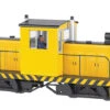 Bachmann Painted Unletterd - Yellow W/ Black Stripes Whitcomb 50-TonDCC
