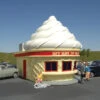 Bachmann Ice Cream Stand - Roadside U.S.A® Building (N Scale)