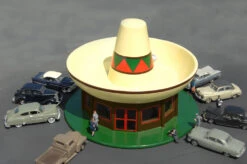 Bachmann Sombrero Restaurant - Roadside U.S.A® Building (N Scale)