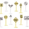 Bachmann Railroad And Street Signs (24 Pieces)