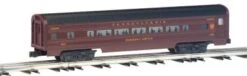 Bachmann PRR - Tuscan - 60' Aluminum Streamliners Combine & Diner