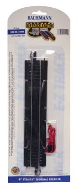 Bachmann 9" Straight Terminal Rerailer With Wire