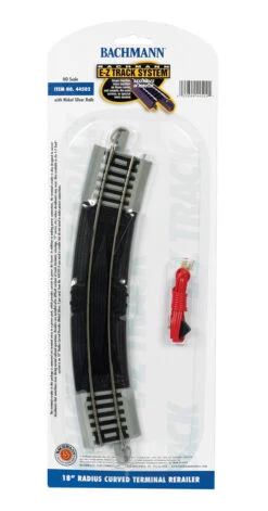 Bachmann 18" Terminal Rerailer With Wire (HO Scale)