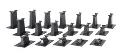 Bachmann 18-Piece Graduated Pier Set (HO Scale)