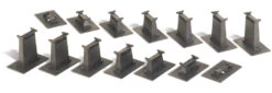 Bachmann 16-Piece Graduated Pier Set (N Scale)