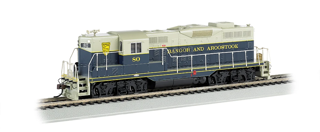 Bachmann Bangor & Aroostock #80 - GP9 W/Dynamic Brakes - DCC (HO Scale) 1 Bachmann Bangor & Aroostock #80 - GP9 W/Dynamic Brakes - DCC (HO Scale)