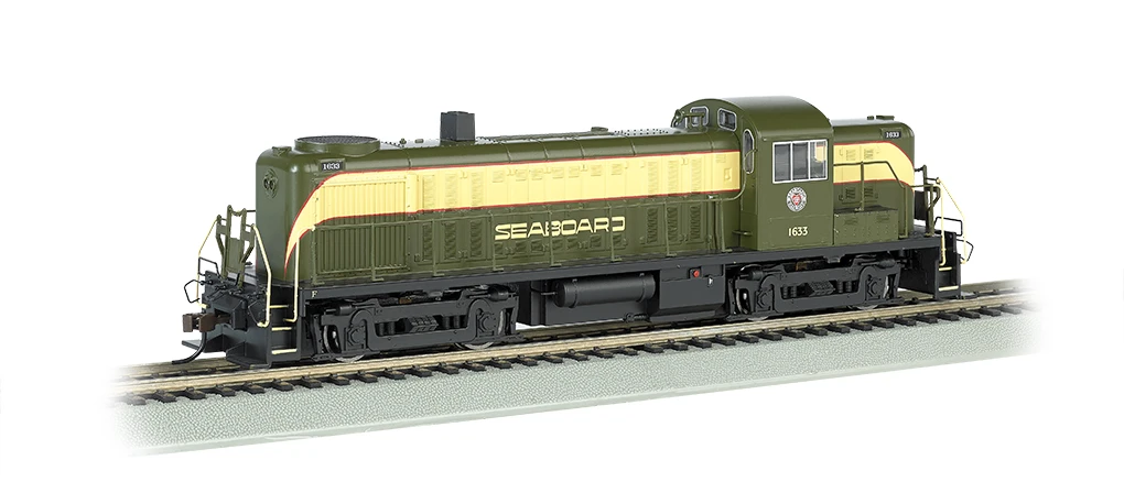 Bachmann Seaboard # 1633 - DCC Sound Value (HO ALCO RS-3) 1 Bachmann Seaboard # 1633 - DCC Sound Value (HO ALCO RS-3)