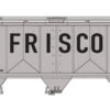 Bachmann Frisco - PS-2 Three-Bay Covered Hopper (N Scale)