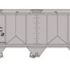 Bachmann New York Central - PS-2 Three-Bay Covered Hopper (N Scale)