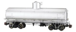 Bachmann Painted, Unlettered - Silver - Frameless Tank Car (Large Scale)