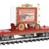 Bachmann Flat Car W/Tableau Wagon - Performing Elephants #107 (G Scale)