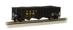 Bachmann CSX® #326160 - BETH STEEL 100 TON 3 BAY HOPPER