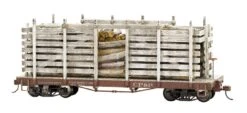 Bachmann Carolina Pulpwood & Paper Co. - Pulpwood Car W/ Resin Load -On30