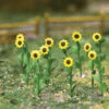 Bachmann Sunflowers - 1" Tall (16 Per Pack)
