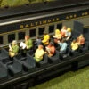 Bachmann Waist-Up Seated Passengers - HO Scale