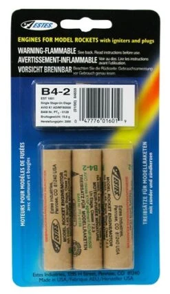 Estes No.1601 - B4-2 Engines