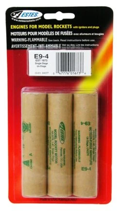 Estes No.1673 - E9-4 Engines