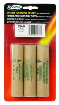 Estes No.1674 - E9-6 Engines