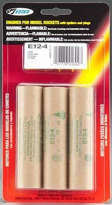 Estes No.1692 - E12-4 Engines