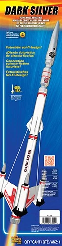 Estes No.7229 Dark Silver Rocket