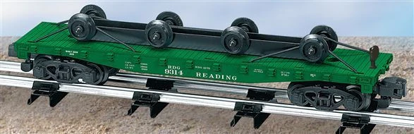 American Flyer Reading Flatcar Wheel Load 1 American Flyer Reading Flatcar Wheel Load