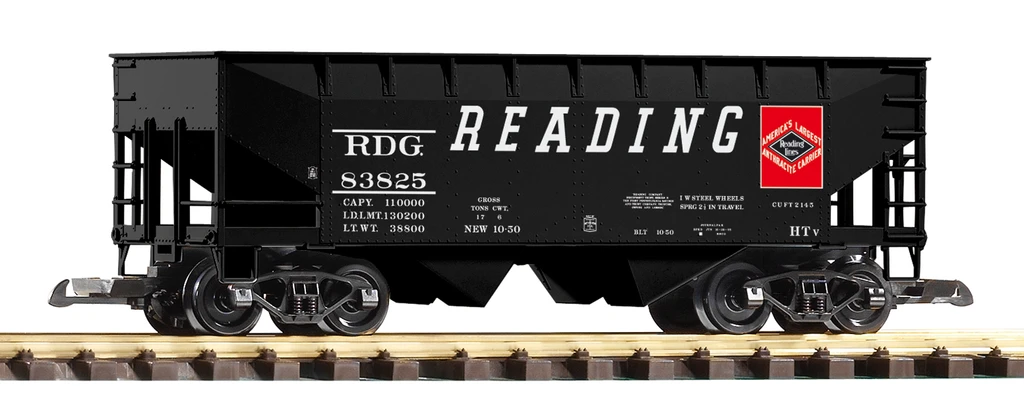 PIKO 38837 READING OFFSET-SIDE HOPPER CAR 1 PIKO 38837 READING OFFSET-SIDE HOPPER CAR