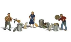 Woodland Scenics No.1875 People & Pesky Raccoons HO