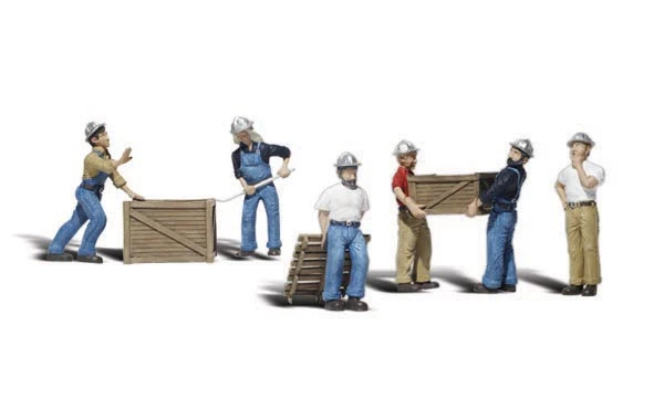 Woodland Scenics No.2729 Dock Workers O 1 Woodland Scenics No.2729 Dock Workers O
